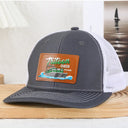Boating Pontoon Captain Queen - Personalized Leather Patch Hat
