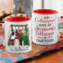 My Sister Has An Awesome Sister True Story - Christmas Gift For Girl, Bestie, Family - Personalized Accent Mug