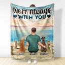 A Bond That Can't Be Broken - Gift For Dog Lovers, Dog Mom, Dog Dad - Personalized Fleece Blanket