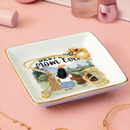 A Bond That Can't Be Broken - Gift For Dog Lovers, Dog Mom - Personalized Ring Dish