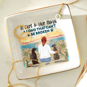 A Bond That Can't Be Broken - Gift For Dog Lovers, Dog Mom - Personalized Ring Dish