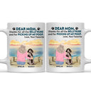 Thanks For All The Belly Rubs - Gift For Dog Lovers, Dog Mom, Dog Dad - Personalized Mug