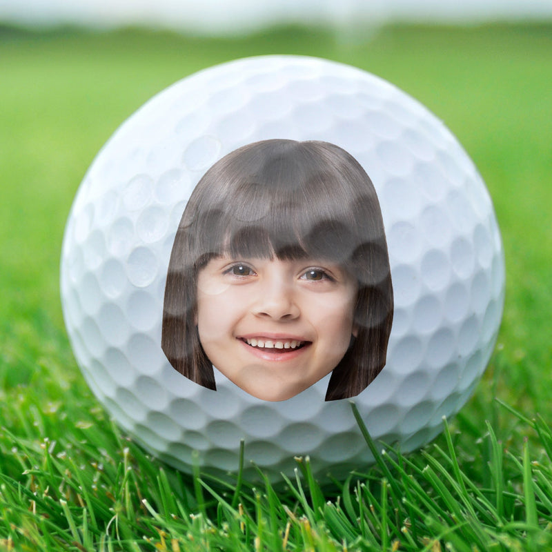 Custom Photo,Golf,Gift For Father,Funny  - Custom Photo Best Dad By Par - Personalised Golf Ball