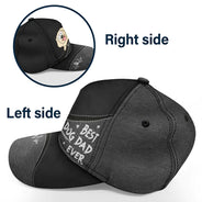 Best Dog Dad Ever Funny Cartoon Pet - Personalized Classic Cap
