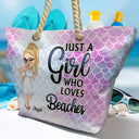 Retired See You At The Beach - Personalized Beach Bag
