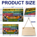 Patio Welcome Grilling Proudly Serving Whatever You Bring Couple Single - Home Decor, Backyard Decor, Gift For Her, Him, Family, Couples, Husband, Wife - Personalized Custom Wood Rectangle Sign