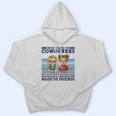 Work Made Us Coworkers - Funny, Anniversary, Birthday Gifts For Colleagues, Besties - Personalized Custom T Shirt