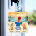 A Bond That Can't Be Broken - Gift For Cat Lovers, Cat Mom, Cat Dad - Personalized Acrylic Keychain