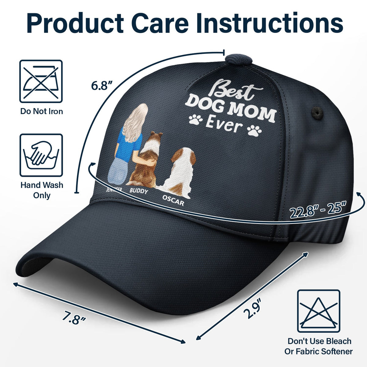 A Bond That Can't Be Broken - Gift For Dog Lovers, Dog Mom, Dog Dad - Personalized Classic Cap