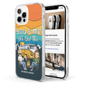 Camping Partners For Life - Gift For Couples, Husband, Wife, Campers - Personalized Clear Phone Case