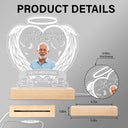 Custom Photo Always Shine In My Heart - Loving, Memorial Gift For Family, Siblings, Friends - Personalized 3D Led Light Wooden Base