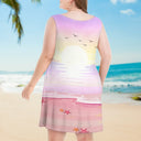 Beach Booze Besties - Personalized Sleeveless Tank Dress