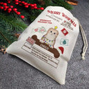 Overnight Delivery From Santa Paws - Personalized Favor Bag