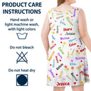 Reasons I Love Being A Grandma - Personalized Sleeveless Tank Dress