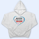 Gift For Grandma, Gift For Mother - Bless To Be Called Grandma Nana Auntie - Personalized Loungewear Set