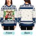 Merry Christmas Family - Personalized Unisex Ugly Sweater
