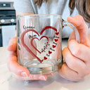 Gift For Grandma, Gift For Mother - Mom's Grandma's Sweethearts - Personalized Glass Mug