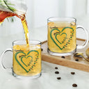 Gift For Grandma, Gift For Mother - Mom's Grandma's Sweethearts - Personalized Glass Mug