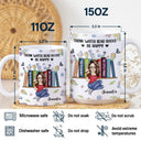 Reading,Gift For Women,Gift For Yourself - Reading Drink Water Read Books - 3D Inflated Effect Printed Mug, Personalized White Edge-to-Edge Mug