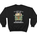 Old Hippies Don't Die Family Old Couple - Gift For Grandparents - Personalized Custom T Shirt