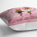 After I Finish Laughing - Gift For Sisters - Personalized Custom Pillow