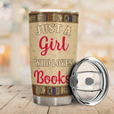 Reading I‘m A Bookaholic - Gift For Book Lovers - Personalized Custom Tumbler