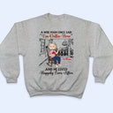 I'm Outta Here - Retirement Gift - Personalized Custom Hoodie