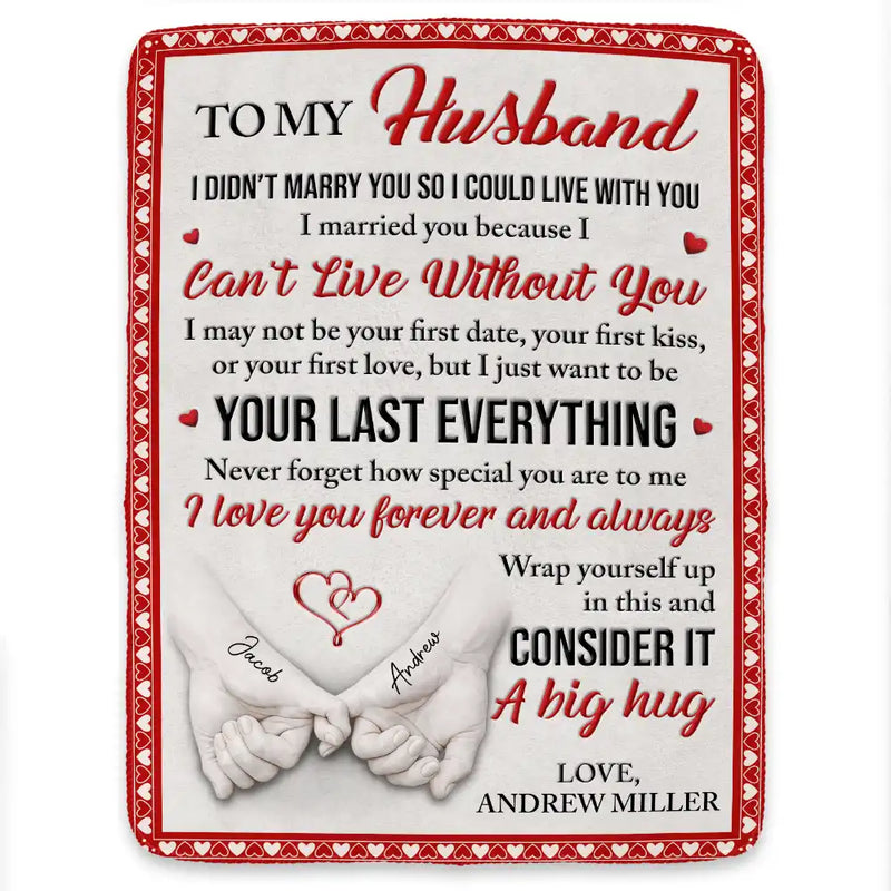 Top Market,Gift For Couples,Old Couples,Gift For Women,Gift For Men,LGBT,Love - 3D Effect Holding Hands Couple I Wish I Could Turn Back The Clock - Personalized Fleece Blanket, Sherpa Blanket