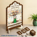 Gift For Yourself,Gift For Women,Gift For Men,Reading,Happy - Reading Girl Yes I Really Do Need All These Books - Personalized 2-Layered Wooden Tracker Sign