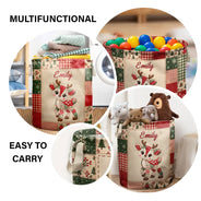 Adorable,Gift For Kids,Icon - Gift For Kids - Personalized Patchwork Animal And Name Laundry Basket, Storage Basket