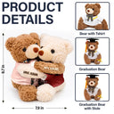 Grateful,Teacher,Back To School,Vector - Teacher Thank You For Helping Me Grow - Personalized Hugging Bear
