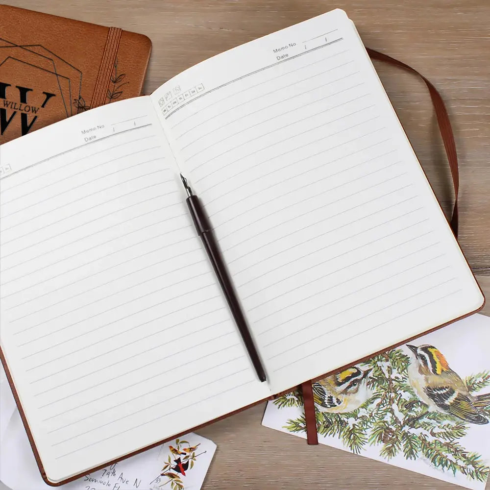 Teacher,Back To School - Teacher Thank You For Making A Difference - Personalized Leather Journal