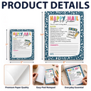 Top Market,Sentimental,Teacher,Back To School,Custom Text - Teacher Happy Mail Classroom - Personalized Notepad