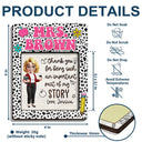 Teacher,Gift For Women,Happy,Back To School - Thank You For Being Such An Important Part - Personalized Sticky Note Pad Holder