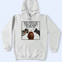 Dog Lovers, Dog Dad, Funny - Thanks For Picking Up My Poo Dog Lovers - Personalized T Shirt