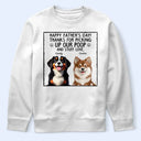 Dog Lovers, Dog Dad, Funny - Thanks For Picking Up My Poo Dog Lovers - Personalized T Shirt