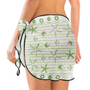 Gift For Yourself,Summer,Beach,Travel,Happy - That's A Horrible Idea What Time - Personalized Short Sarong Swimwear Cover Ups