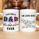 Gift For Grandpa, Gift For Father, Funny - The Best Dad The Man The Myth - Personalized Mug