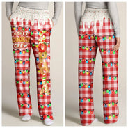 Top Market, Christmas, Family, Icon, Happy - The Cookie Crew Family Gingerbread Name - Personalized Sweatpants