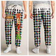 Top Market, Christmas, Family, Icon, Happy - The Cookie Crew Family Gingerbread Name - Personalized Sweatpants