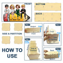 Teacher,Happy,Back To School,Officer,Gifts For Colleagues - The Dream Team - Personalized Wooden Pen Pencil Holder