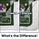 Gift For Women,Gift For Mother,Mom,Daughters,Gift For Daughter,Love - The Love Between Mother And Daughters - Personalized Fleece Blanket, Sherpa Blanket