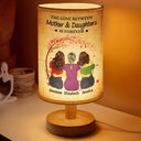 Love,Gift For Mother,Gift For Women,Gift For Wife,Gift For Daughter,Mom,Daughters  - The Love Between Mother And Daughters Is Forever - Personalized Fabric Lamp
