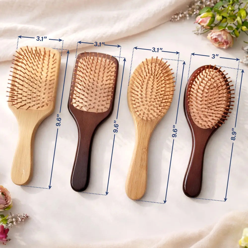 Gift For Women,Gift For Mother,Gift For Daughter,Mom,Daughters (Adult),Love - The Love Between Mother & Daughters Is Forever - Personalized Wooden Hair Brush