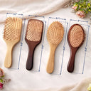Gift For Women,Gift For Mother,Gift For Daughter,Mom,Daughters (Adult),Love - The Love Between Mother & Daughters Is Forever - Personalized Wooden Hair Brush