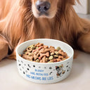 Cat Lovers,Cat Mom,Cat Dad - The Meows Are Lies - Personalized Pet Bowl
