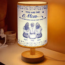 Gift For Mother,Gift For Women,Gift For Wife,Christmas,Love - The Mom Everyone Wishes They Had Toile Backside - Personalized Fabric Lamp