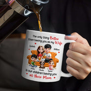 Gift For Couples,Gift For Husband,Gift For Wife,Happy - The Only Thing Better Than Having You As My Wife - Personalized Mug