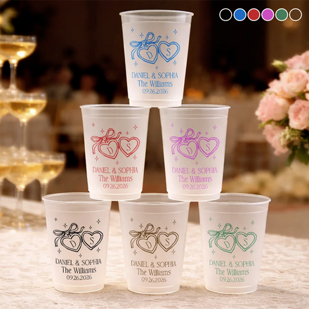 The Perfect Match - Personalized Frosted Cups