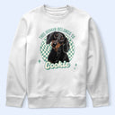 Dog Lovers,Happy,Pet Lovers,Cat Lovers - This Human Belongs To Dog - Personalized T Shirt